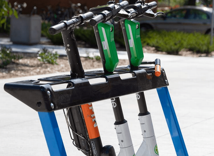 Electric Scooter Rack