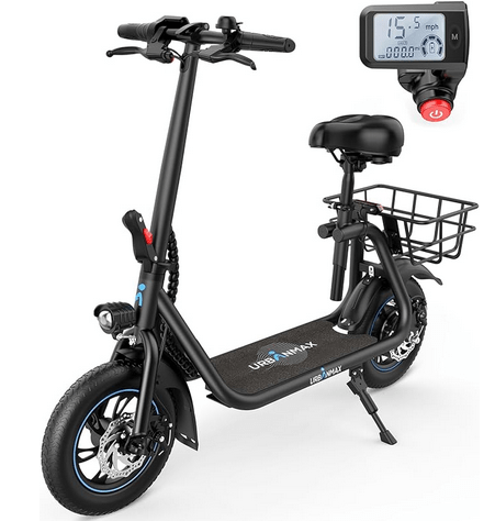 Electric Scooters with Baskets