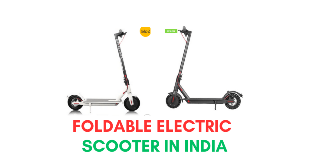 foldable electric scooter in india